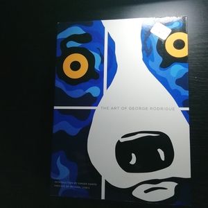 The art of George Rodrigue autographed book